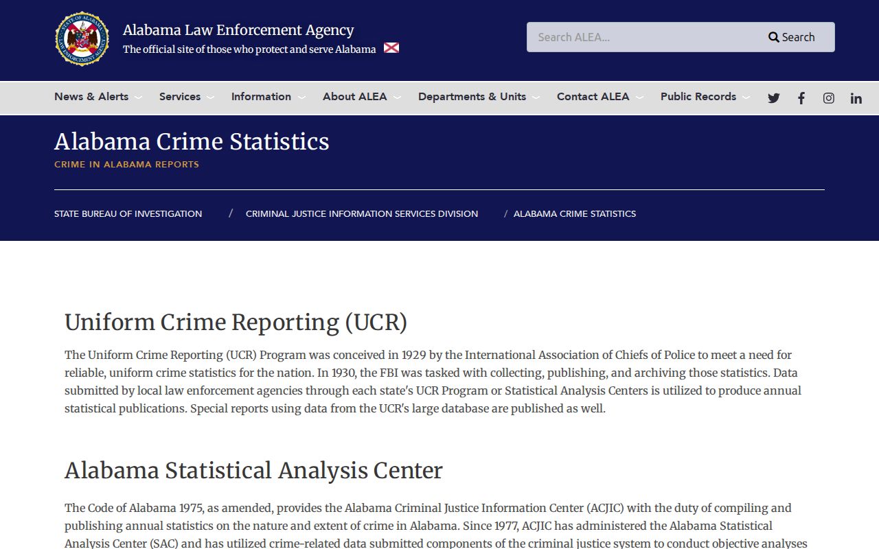Coosa County criminal history Alabama crime statistics library